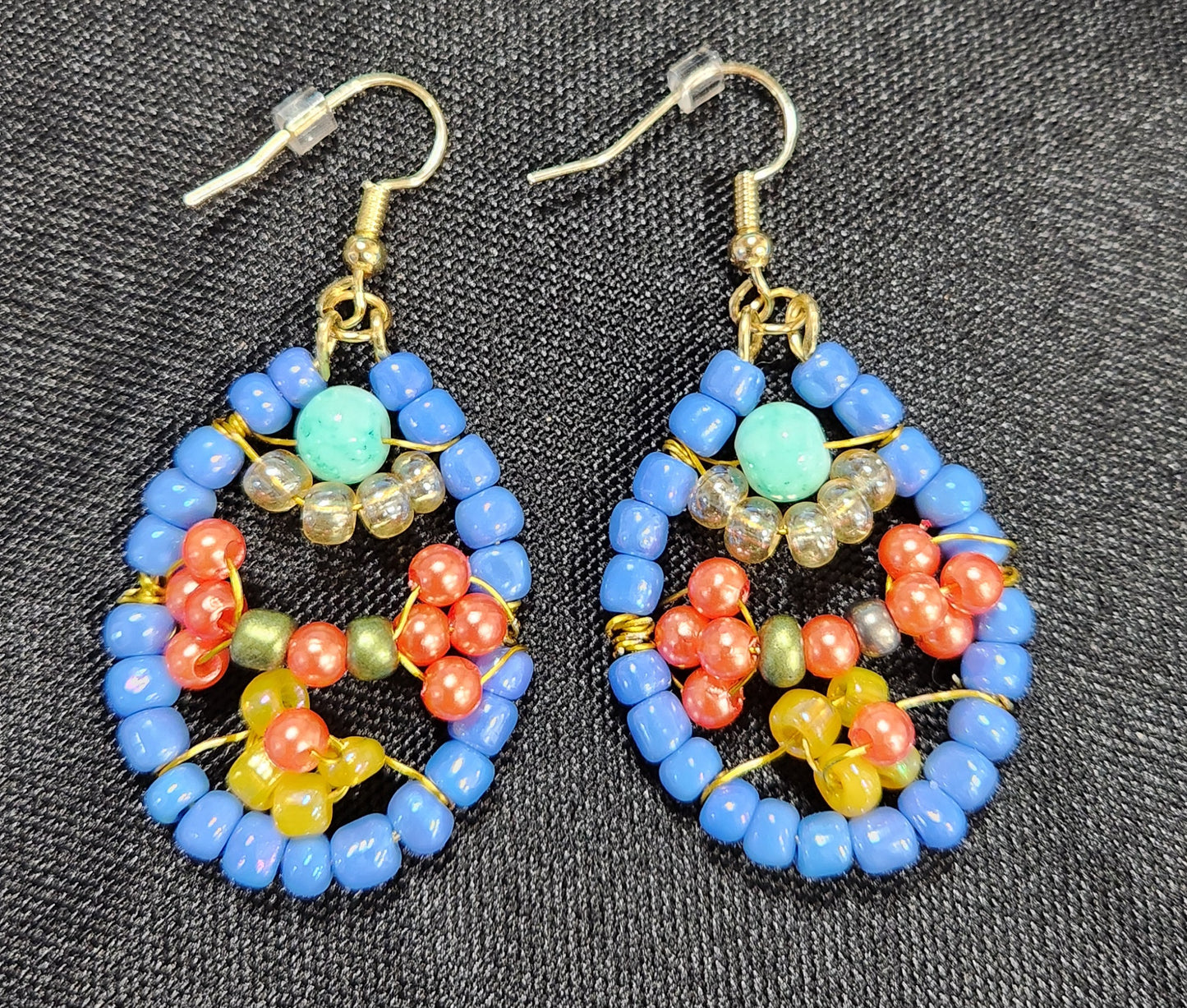 Easter Egg Earrings Multicolored